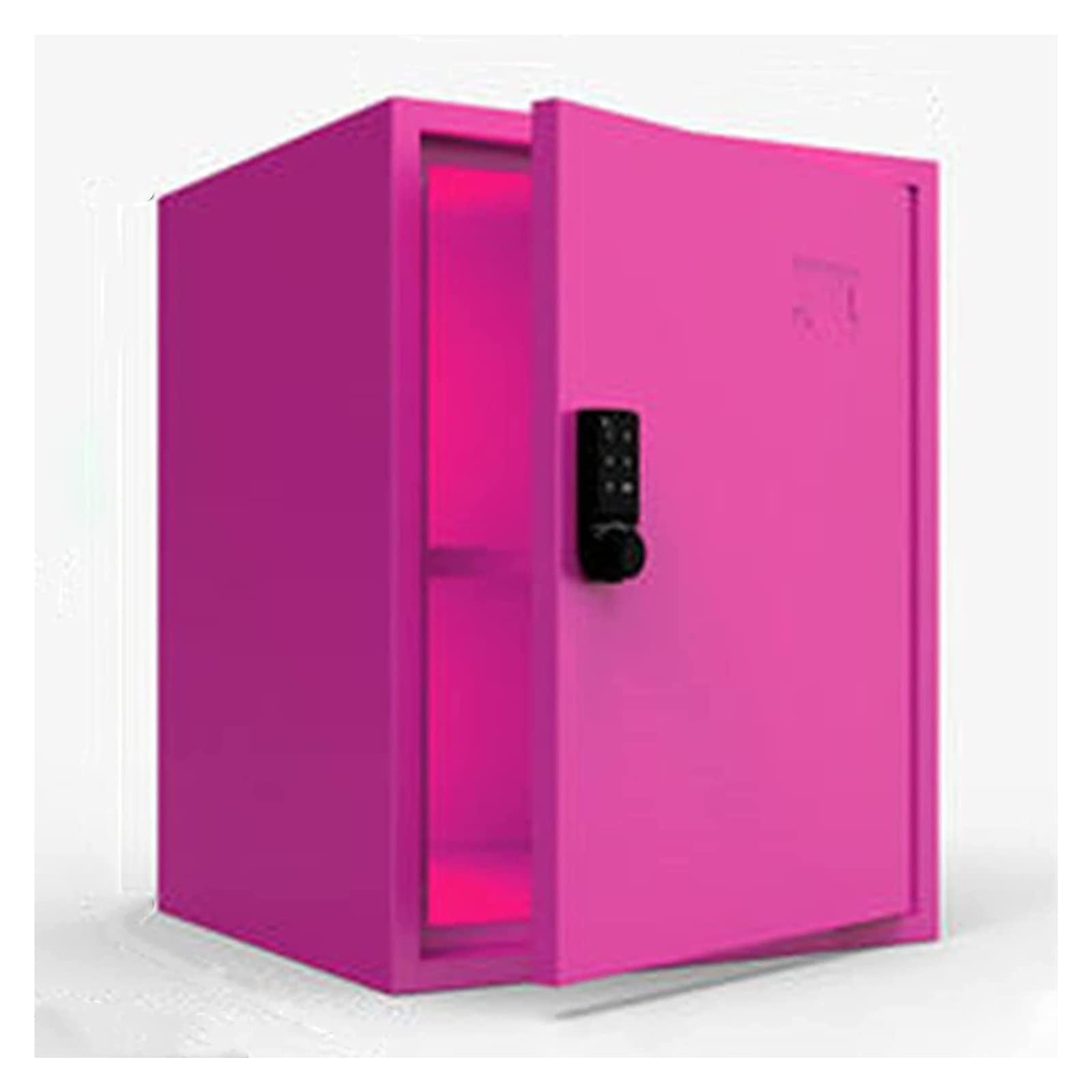 Compact Red File Cabinet for Office & Home - 49x35x39cm Single-Door Storage Locker, Under Desk Organizer for Documents & Supplies - Perfect for Small Spaces, Home Offices & Workstations