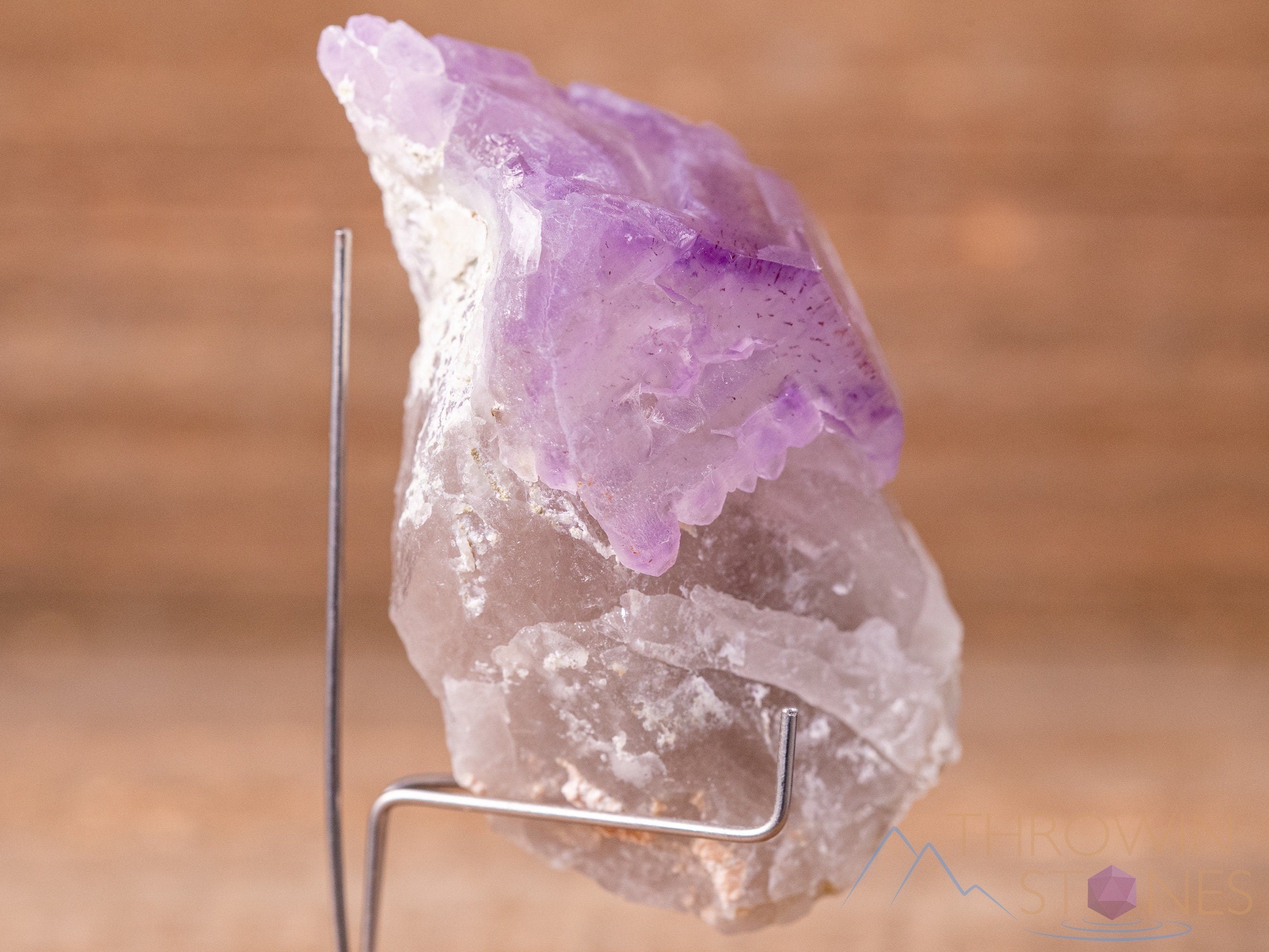 Natural Amethyst Raw Crystal Stone - February Birthstone, Healing Crystal, Unique Spiritual Gift for Women & Men, Boho Home Decor & Office Feng Shui - Perfect for Meditation, Yoga & Energy Healing