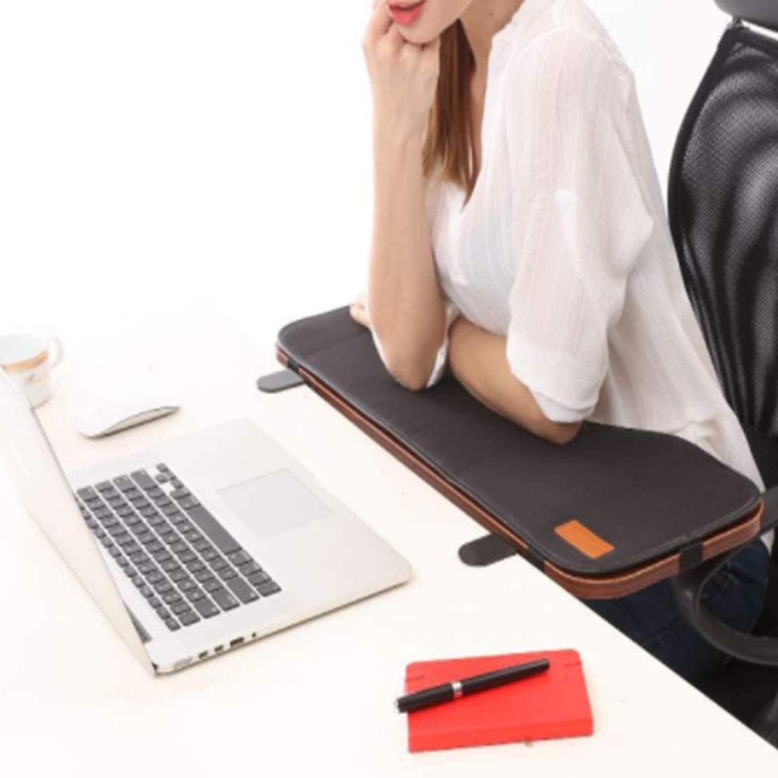 Ergonomic Under Desk Keyboard Tray with Mouse Pad - 10° Adjustable Angle Clamp-On Stand for Computer Workstations | Perfect for Home Office, Gaming Setup & Standing Desk Workstations