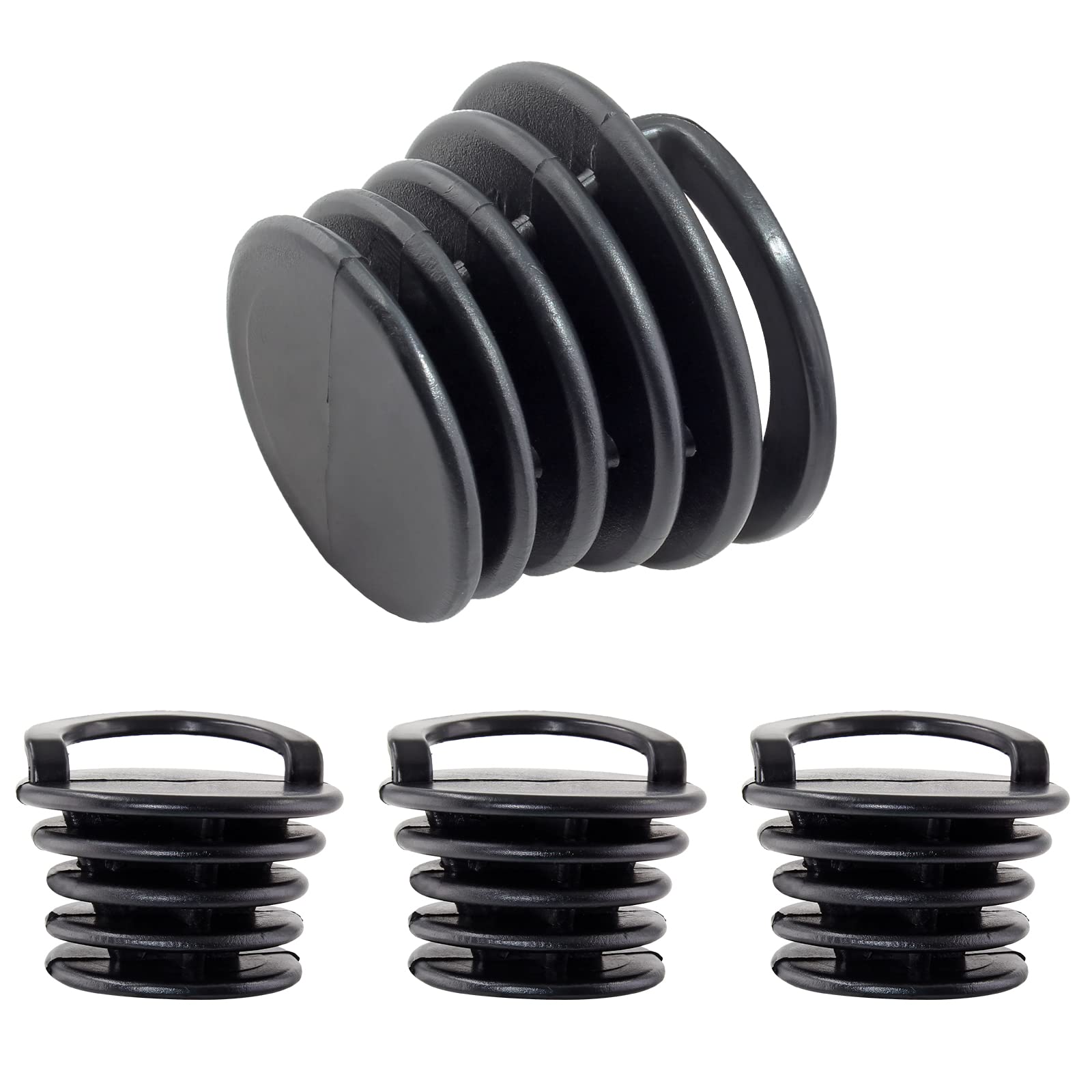 Premium Kayak Scupper Plugs - Waterproof Rubber Drain Hole Stoppers for Kayaks, Canoes & Boats - Prevent Leaks & Keep Gear Dry - Ideal for Fishing, Paddling & Water Sports