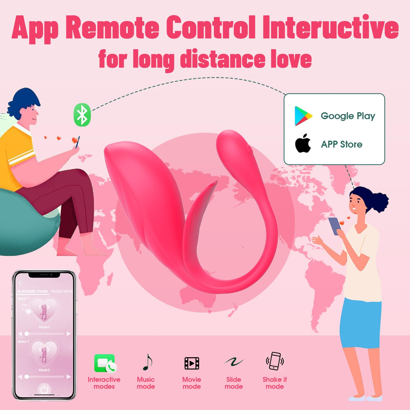 Premium Remote Control Vibrator for Women - 9 Vibration Modes, Clitoral & G-Spot Stimulator, Wearable Long Distance Couples Toy | Perfect for LDR, Spicing Up Date Nights & Discreet Solo Play