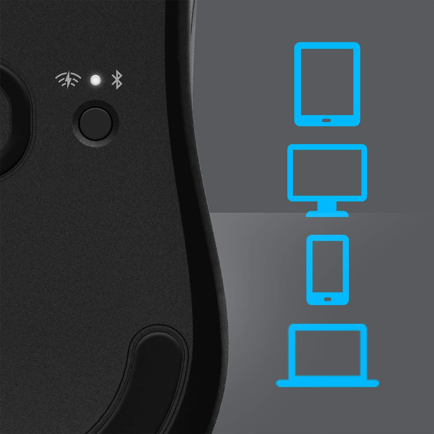 Logitech G603 LIGHTSPEED Wireless Gaming Mouse - Ergonomic Design, 12,000 DPI Sensor, Bluetooth & USB Connectivity for PC, Mac, Laptop - Perfect for FPS, MOBA & Esports Gaming