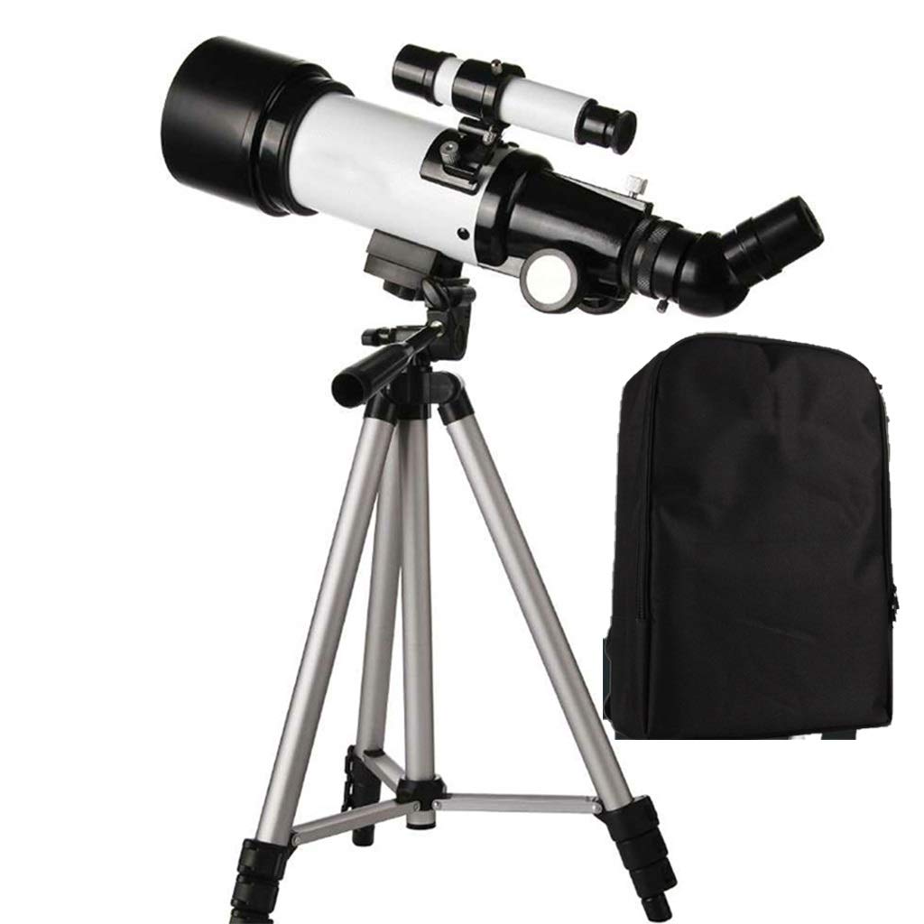 50-100mm Refracting Telescope for Astronomy Beginners - Portable Travel Telescope with Tripod & Backpack - Perfect for Stargazing, Camping and Outdoor Adventures (Color: A+Photo Frame)