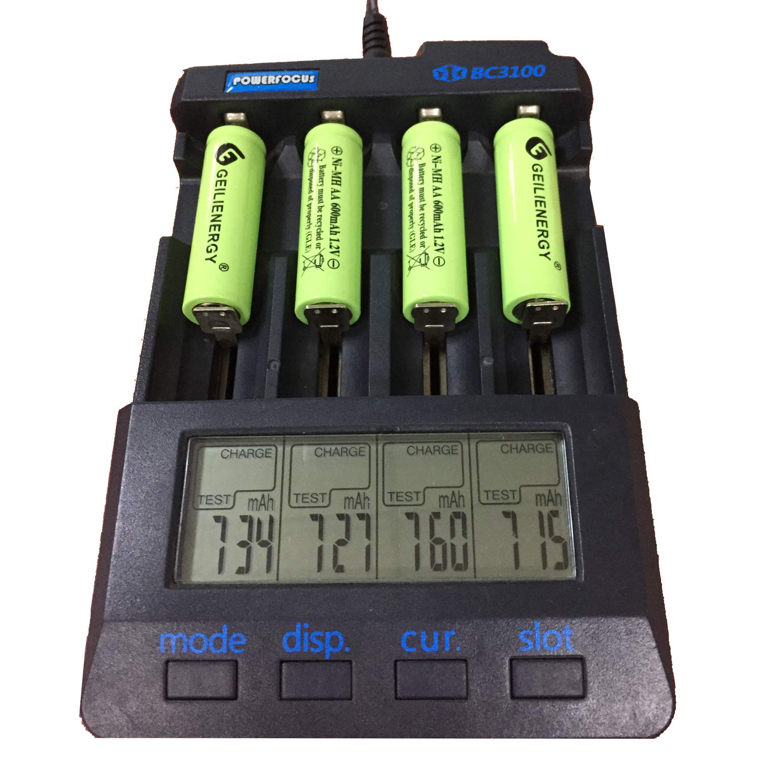 8-Pack AA Ni-MH 600mAh 1.2V Rechargeable Solar Batteries for Outdoor Solar Lights, Garden Lamps, Remote Controls & Computer Mice - Perfect for Solar-Powered Outdoor Lighting & Electronic Devices