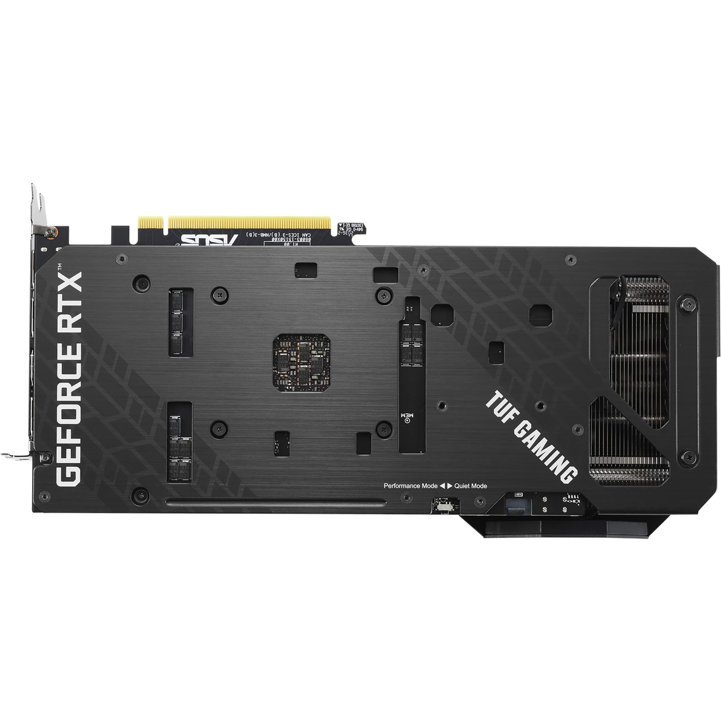 ASUS TUF Gaming NVIDIA GeForce RTX 3060 Ti V2 OC Edition 8GB GDDR6 PCIe 4.0 Graphics Card - LHR, HDMI 2.1, Dual Ball Fan Bearings, Military-Grade Durability - Perfect for 1440p Gaming, VR & Content Creation (Renewed)