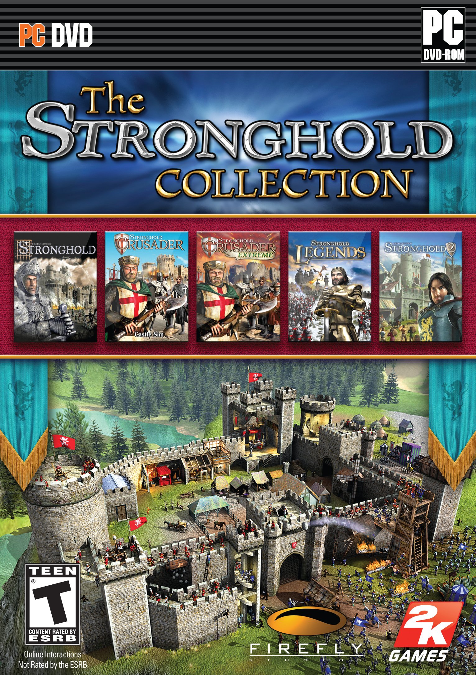 The Stronghold Collection - Best Strategy Games for PC | Medieval Castle Building & Warfare Simulation | Perfect for History Buffs & Gamers
