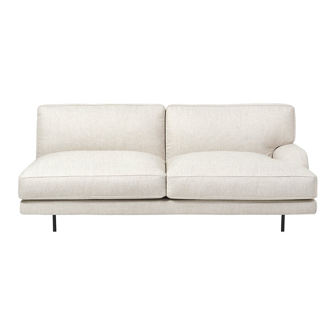 Flaneur 2-Seater Sofa with Armrests - Modern Comfortable Loveseat for Living Room, Bedroom & Small Spaces