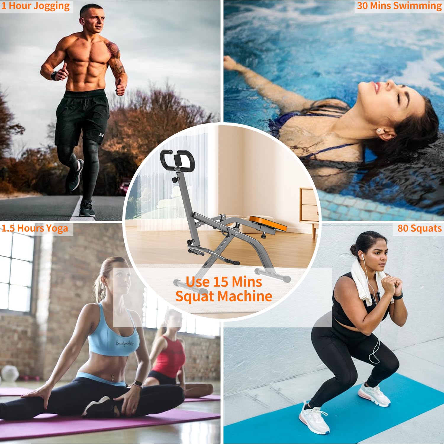 Adjustable Magnetic Rowing Machine for Home Workout - 8 Resistance Levels for Fat Burning & Muscle Sculpting, Supports 265 LBS with Phone/Tablet Holder - Perfect for Small Spaces & Full-Body Training