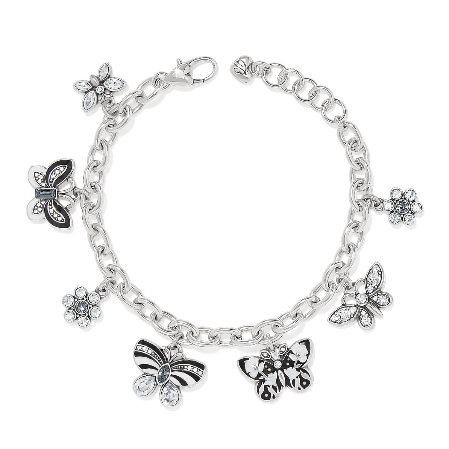 Botanique Garden Charm Bracelet - Floral Beaded Bracelet for Women | Perfect for Boho Style, Outdoor Weddings & Summer Accessories