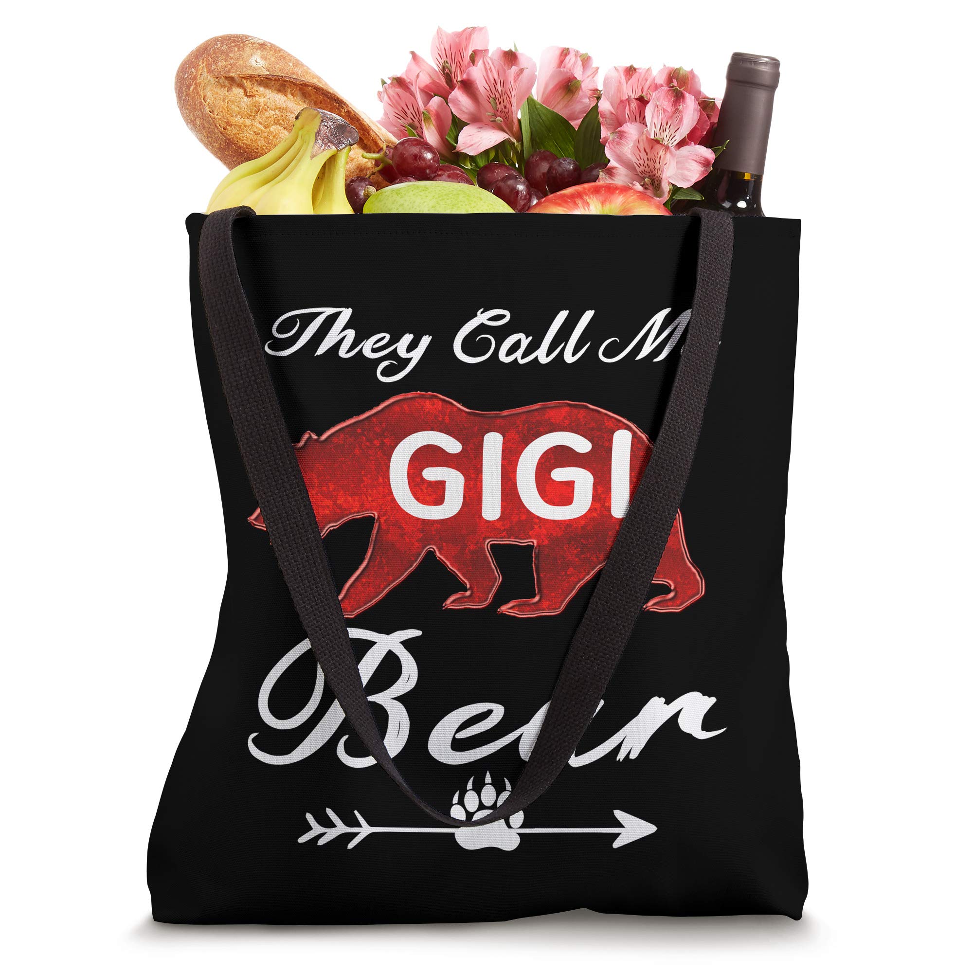 Gigi Bear Tote Bags - Stylish Canvas Tote for Women | Perfect Mother's Day Gift | Great for Shopping, Beach & Everyday Use