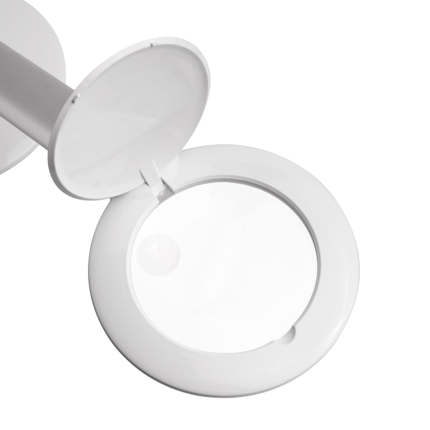 Daylight Halo Table Magnifier - 5X Magnifying Glass with LED Light for Reading, Crafts & Hobbies - Perfect for Seniors, Jewelers & Detailed Work