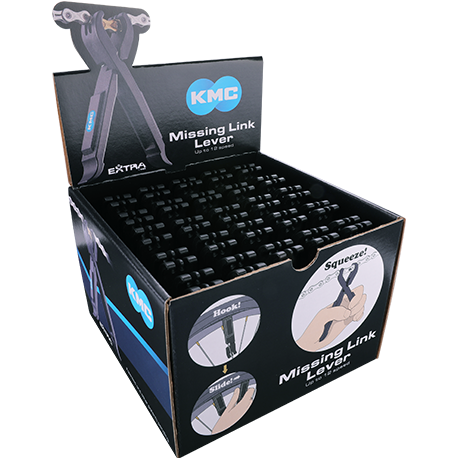 KMC Missing Link & Tire Levers - Premium Bike Chain Connector & Durable Tire Tools for Mountain & Road Bikes - Perfect for Cycling Repairs & Emergency Trailside Fixes