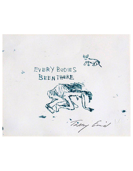 Tracey Emin 'Everybody's Been There' Art Print - Contemporary Wall Decor for Home, Office & Gallery | Perfect for Modern Living Spaces & Art Collections