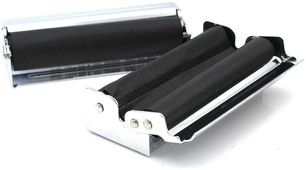 78mm Automatic Metal Cigarette Rolling Machine - Handheld Tobacco Roller Maker for Rolling Papers | Perfect for DIY Cigarettes, Home Use & Travel Smoking Accessories
