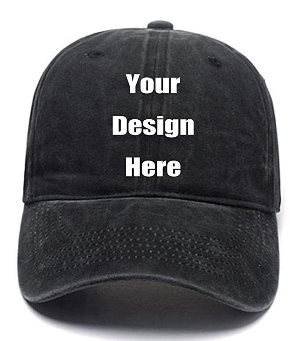 Custom Baseball Caps for Men & Women - Adjustable Unisex Sport Hat - Personalized Dad Cap with Embroidery - Perfect for Baseball Games, Outdoor Activities & Gifts