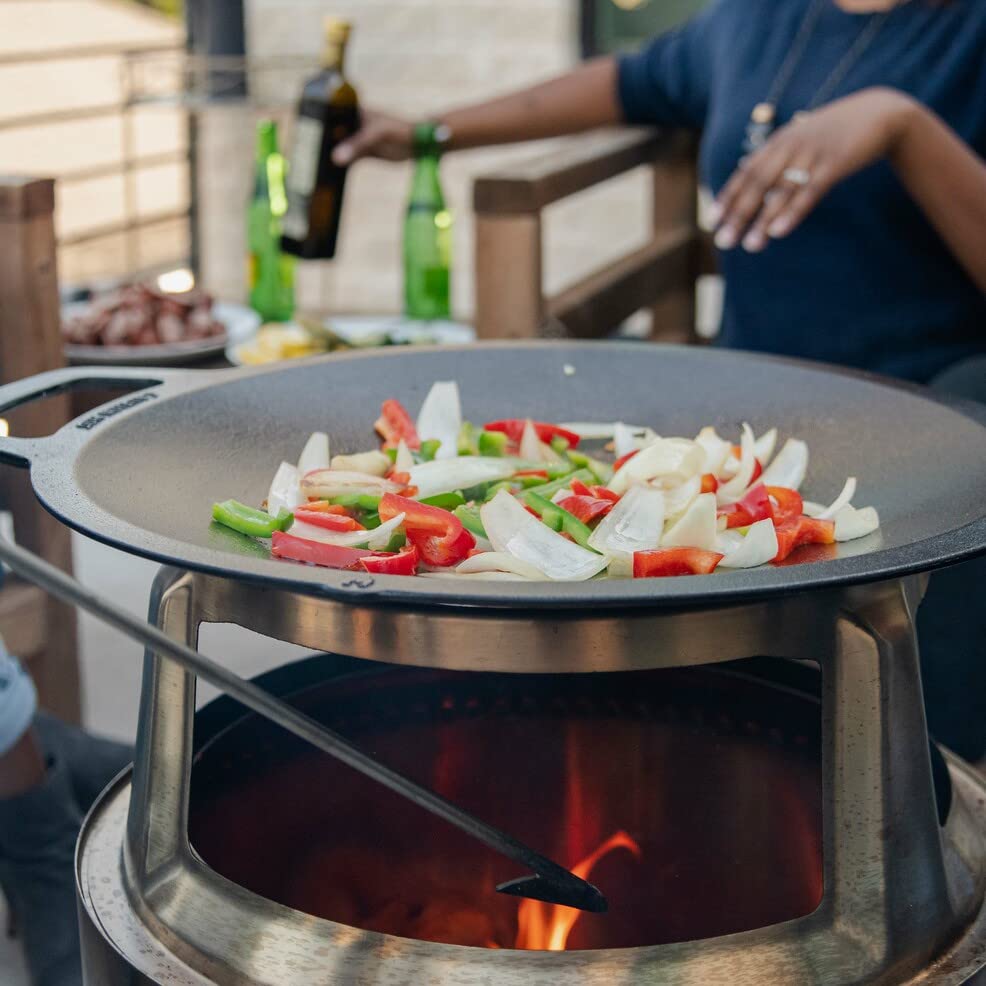 Solo Stove Ranger Cast Iron Wok Top – 14.75