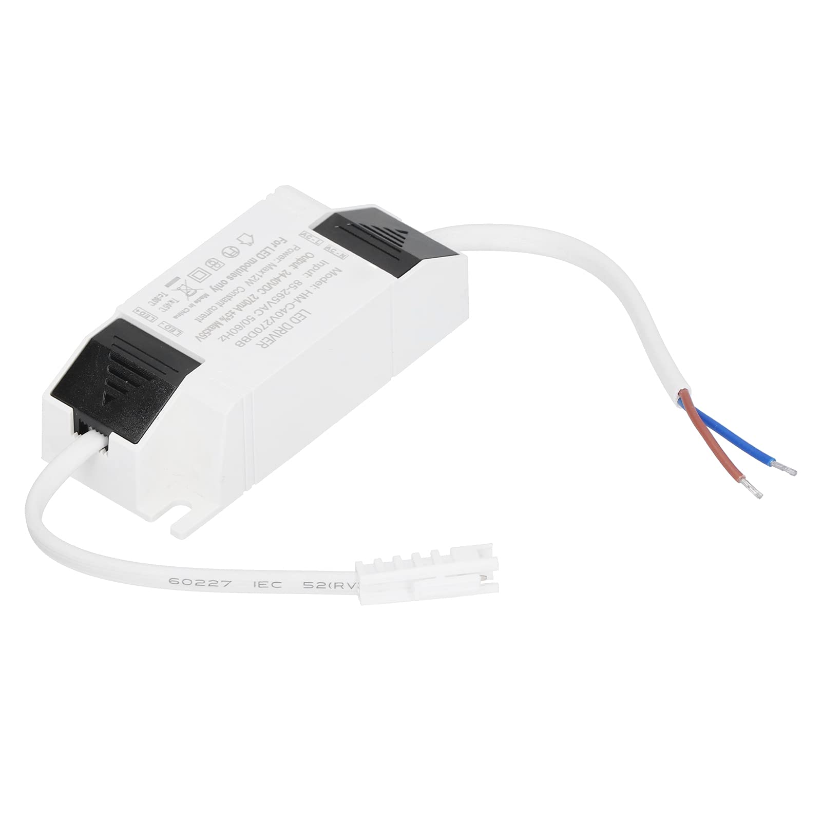 High Power Factor LED Driver Adapter - Insulated Electrical Maintenance for Lamp Repair & Replacement - Perfect for Home, Office, and Commercial Lighting Fixtures