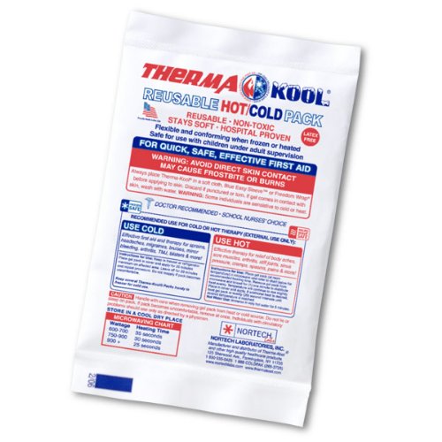 Reusable Hot Cold Gel Pack for Pain Relief, 4