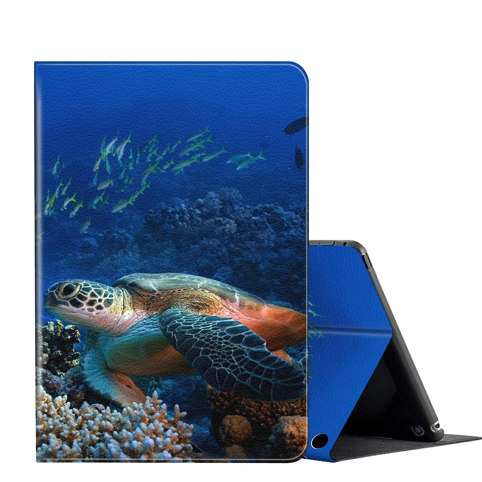 Premium Fire HD 10 Case 2021 (11th Gen) - Slim Multi-Angle Stand Smart Cover for Amazon Kindle Fire HD 10 & HD 10 Plus Tablet 10.1