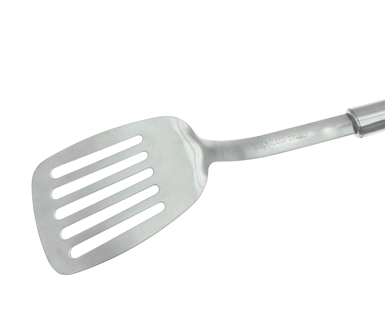 Premium Stainless Steel Slotted Fish Spatula - Professional Kitchen Turner for Cooking, Flipping & Serving Fish, Burgers, Eggs & Pancakes - Ideal for Grilling, Frying & Baking