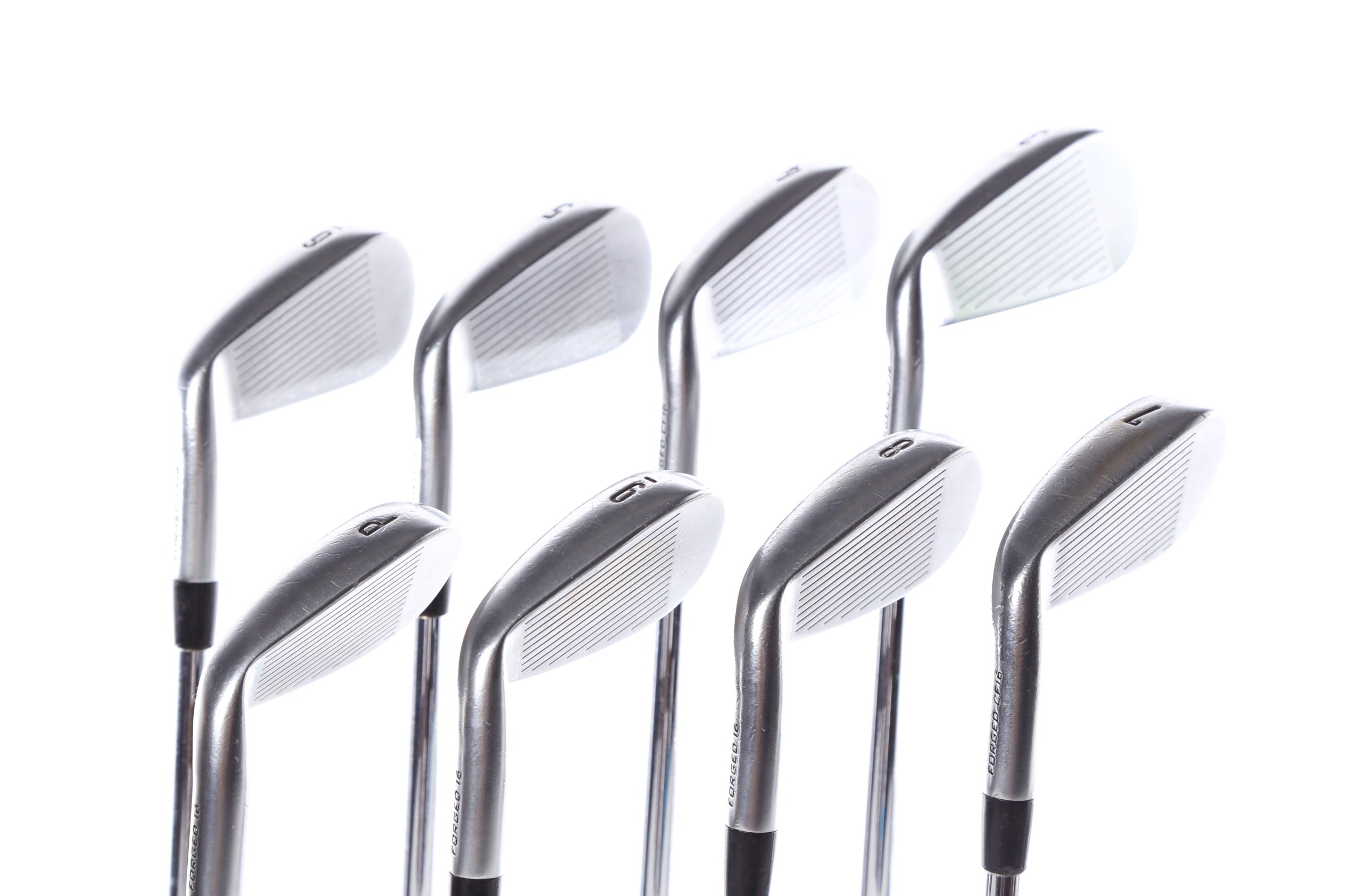 Used Callaway Apex CF16 Iron Set - Right Handed 3-PW Regular Flex Golf Clubs for Men | Perfect for Mid-Handicap Players on the Course