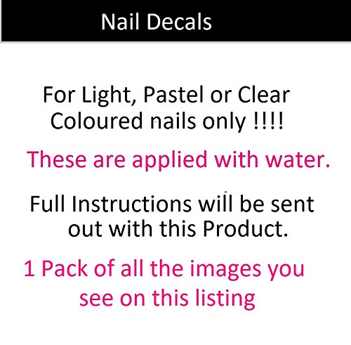 Pig Piglet Nail Art Decals - Cute Animal Nail Stickers for DIY Manicure | Perfect for Girls, Teens & Nail Art Lovers