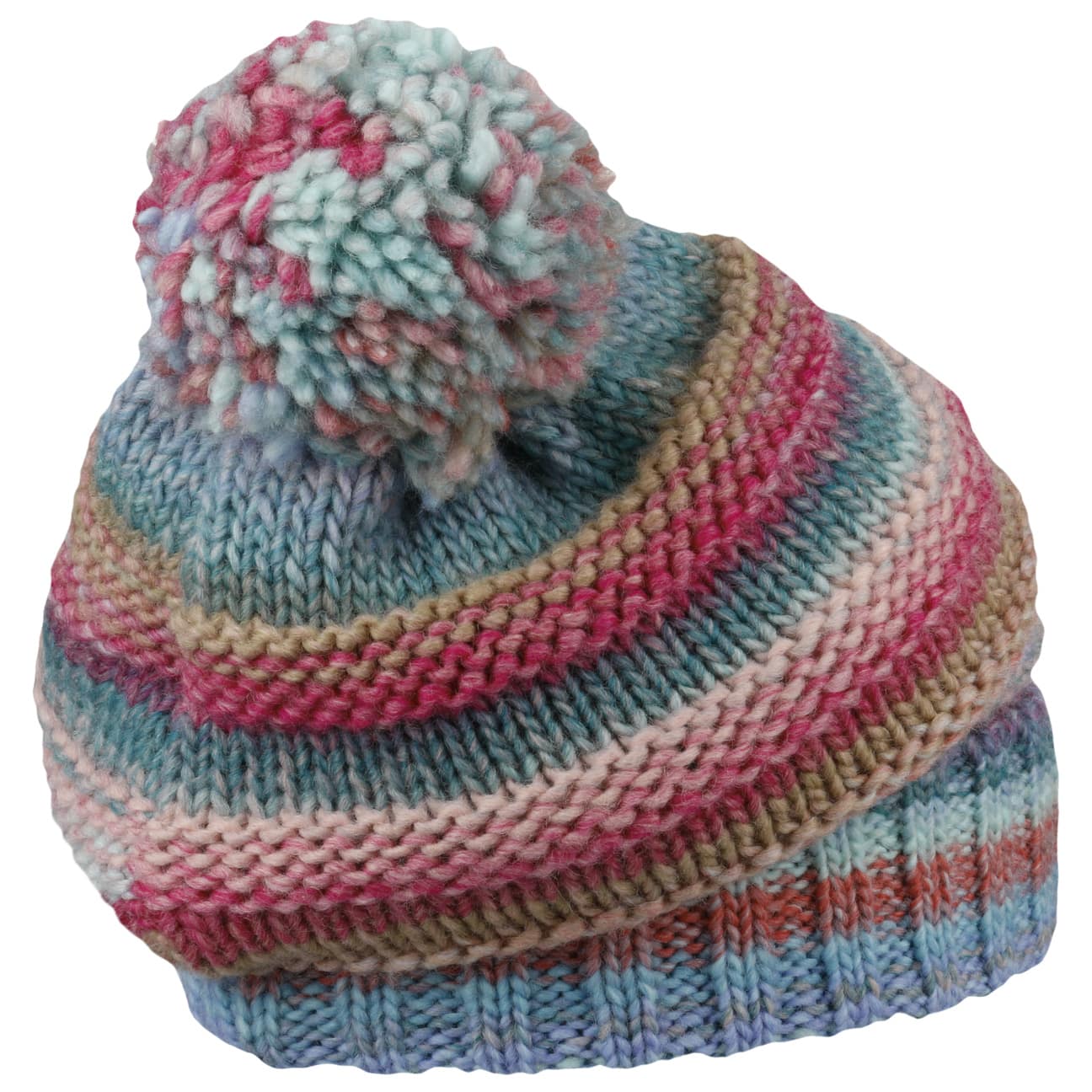 Lierys Faux Fur Pompom Beanie - Soft Winter Knit Hat for Women & Men - Cozy Cold Weather Accessory for Skiing, Snowboarding & Outdoor Activities