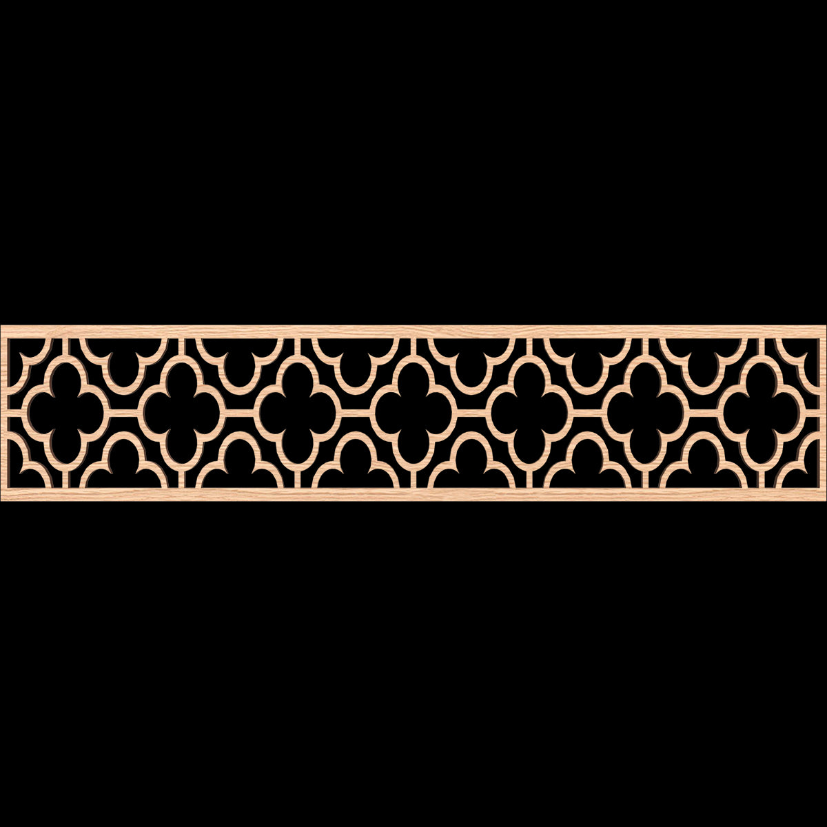 Chicago Fretwork Moulding - Decorative Wood Trim for Home & Furniture | Perfect for DIY Projects, Wall Paneling, and Cabinet Accents