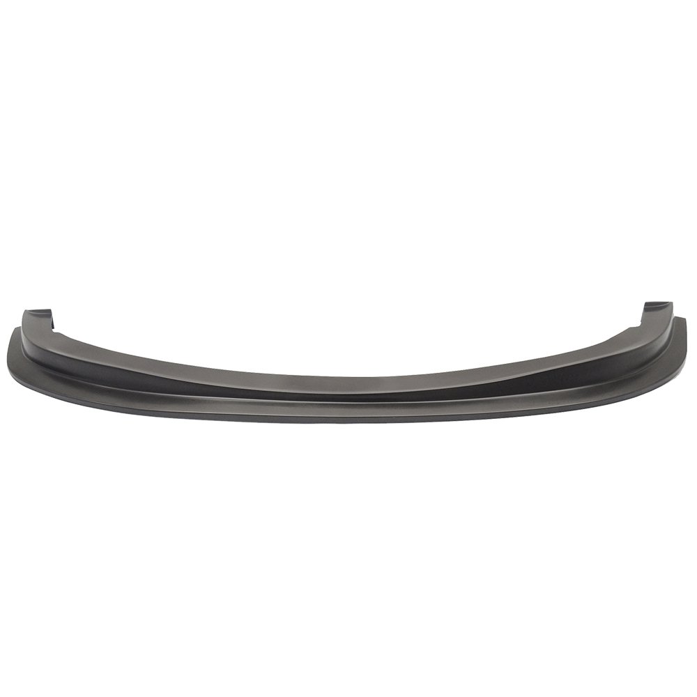 IKON MOTORSPORTS Black PU Front Bumper Lip Spoiler for 1999-2000 Mazda Miata MX-5 - Under Chin Finisher Add-On | Enhances Aerodynamics & Sporty Look for Street Racing & Car Shows