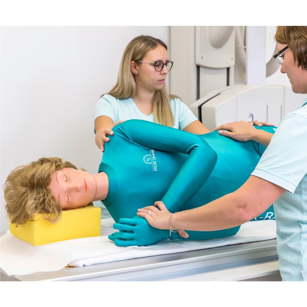 Full Body X-Ray Phantom with Real Human Skeleton Bones - High-Quality Medical Training Model for Radiology, Anatomy Studies & X-Ray Positioning Practice (Ideal for Medical Schools, Hospitals & Research Labs)