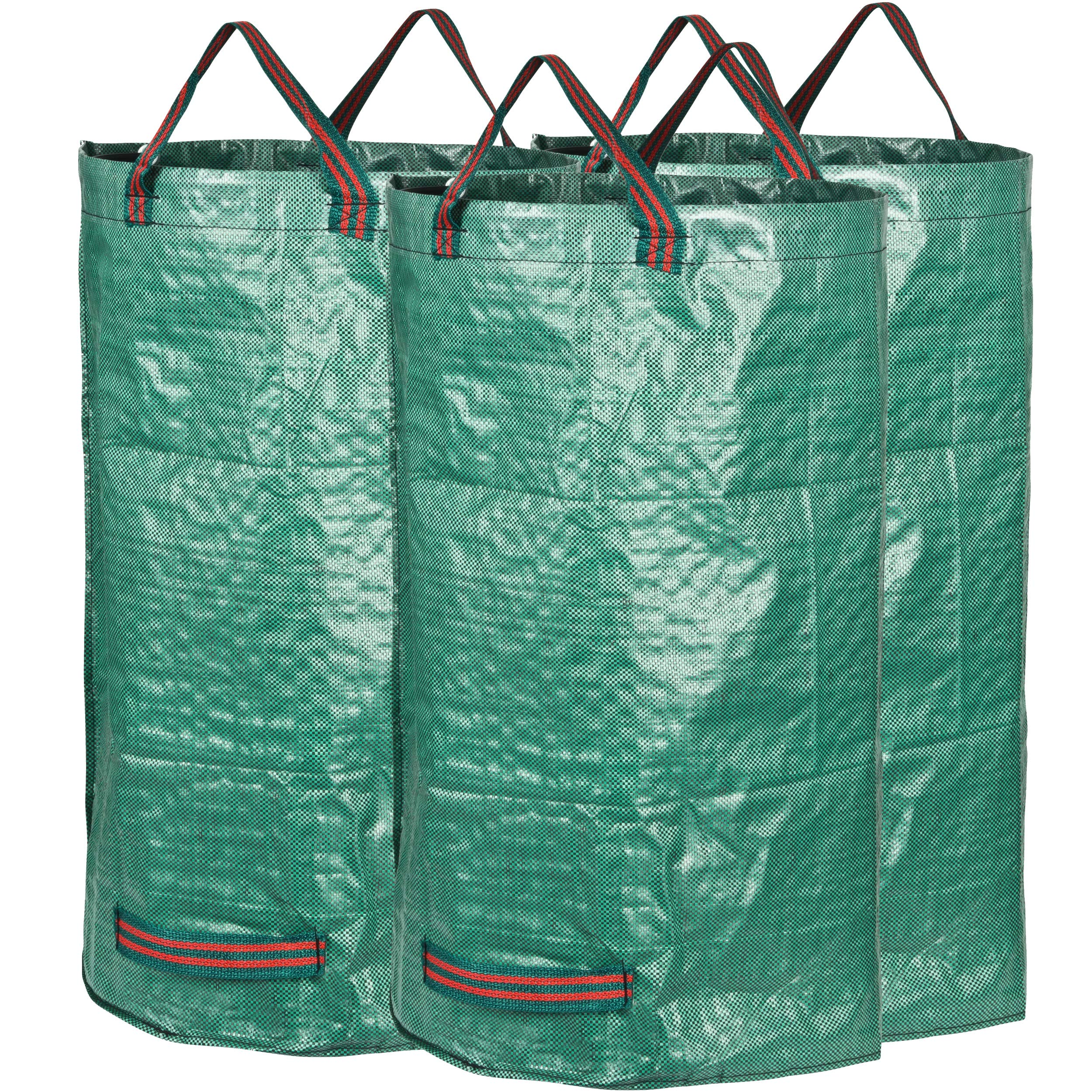 3-Pack 32 Gallons Heavy Duty Reusable Garden Waste Bags (30