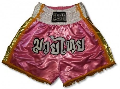 Women's Pink Muay Thai Shorts - Breathable MMA Training Shorts for Kickboxing, Boxing & Martial Arts - Perfect for Gym Workouts & Fitness Training