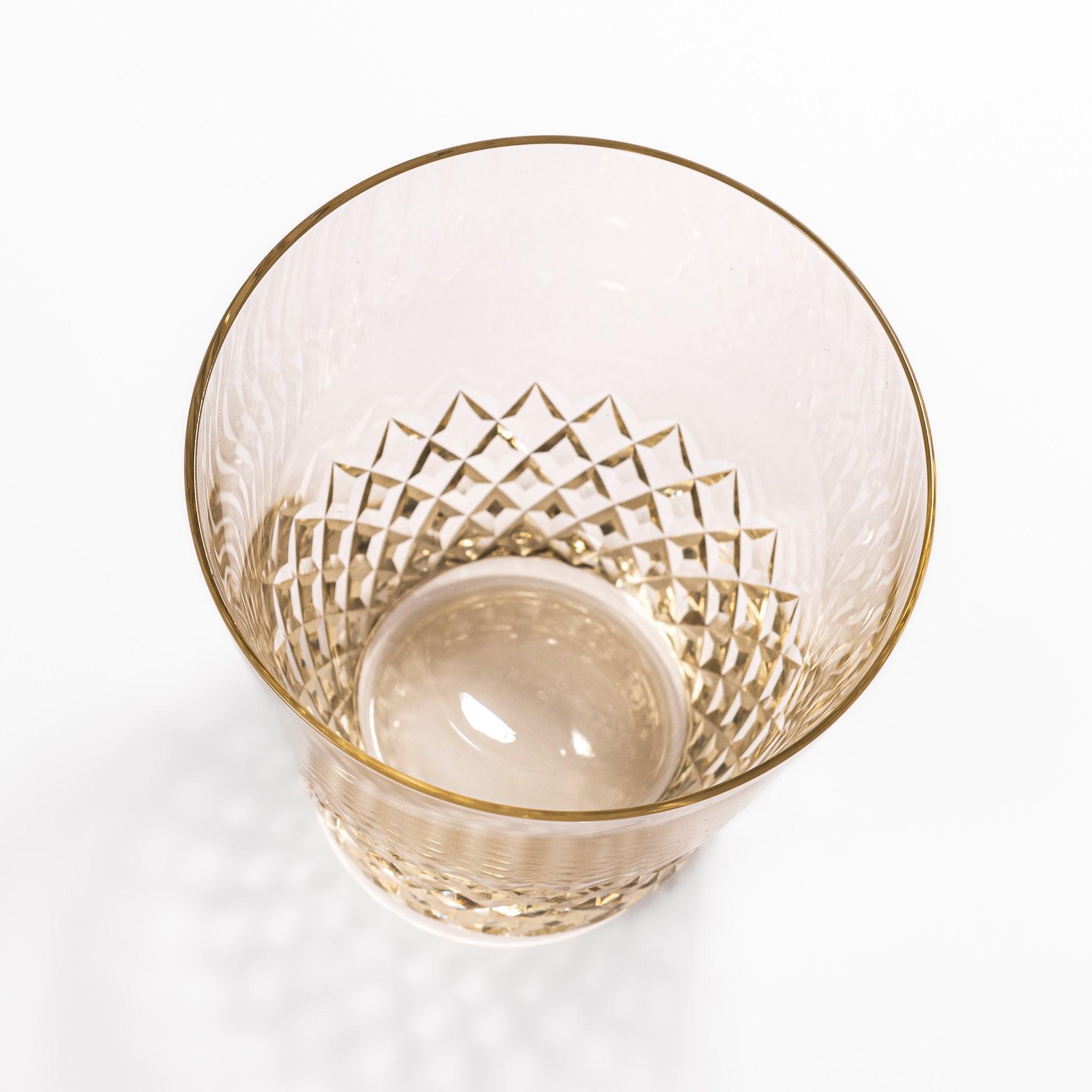 Vintage Style Rocks Glasses - Set of 4 Old Fashioned Whiskey Glasses for Bourbon, Scotch & Cocktails - Perfect for Home Bar, Gifts & Entertaining