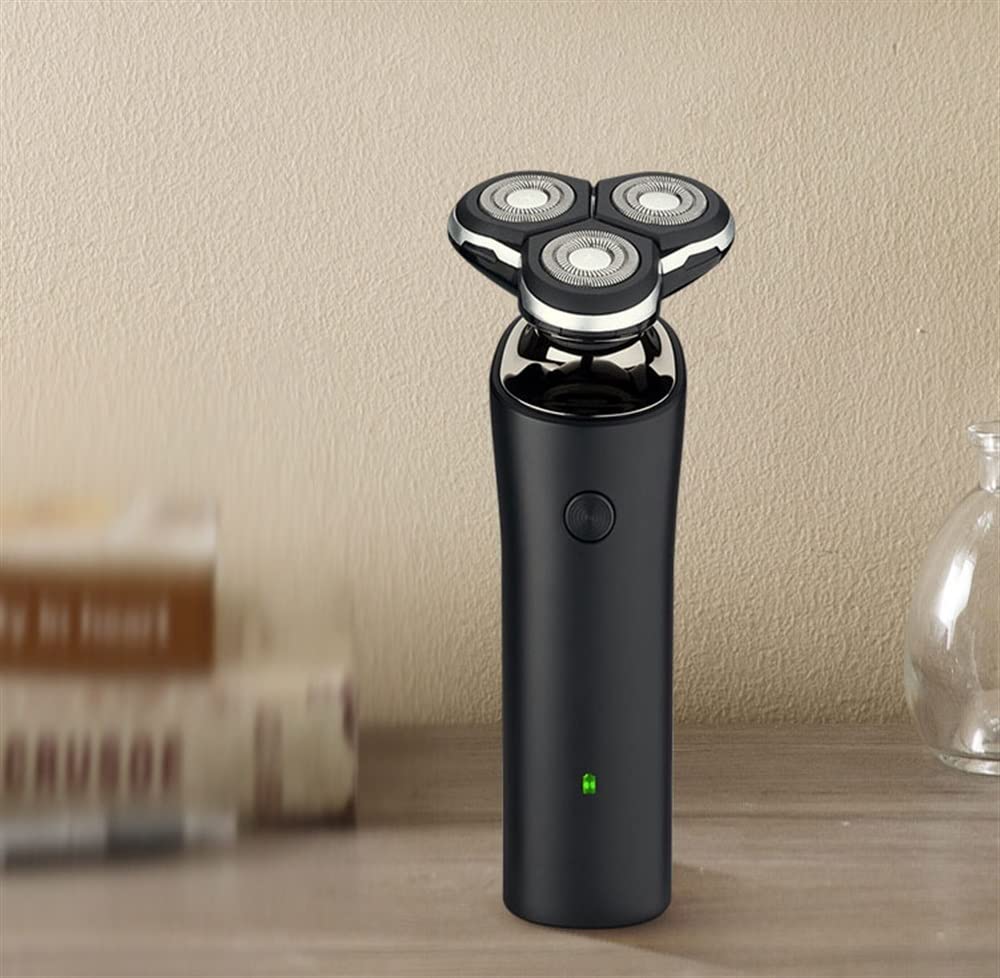 Men's Electric Shaver - Waterproof Rotary Shaver for Wet & Dry Shaving, USB Rechargeable Facial Hair Trimmer | Perfect for Travel, Gym & Daily Grooming Routine