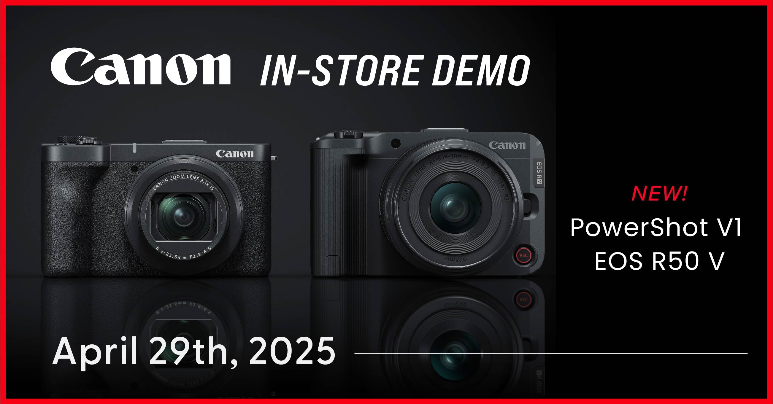 Canon Camera Demo Day 2025 - April 29 Event | Hands-On Experience for Photography Enthusiasts | Perfect for Product Testing & Photography Workshops
