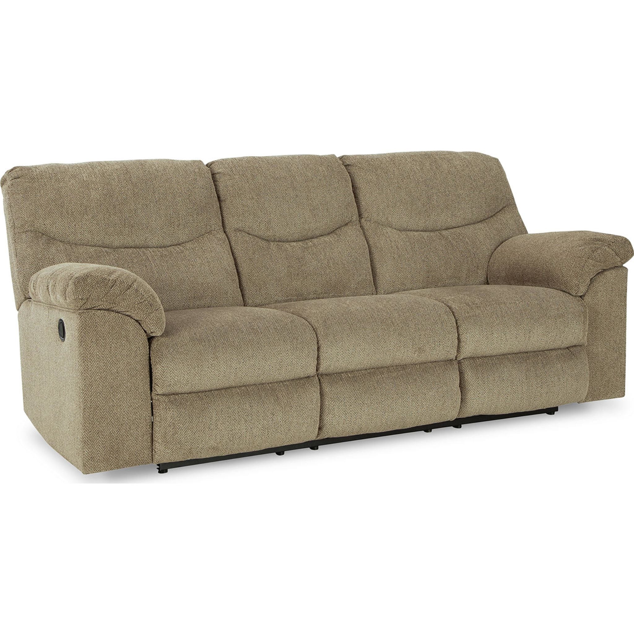 Alphons Reclining Sofa - Modern Comfortable Recliner Couch with Adjustable Backrest for Living Room, Home Theater, and Family Room Relaxation