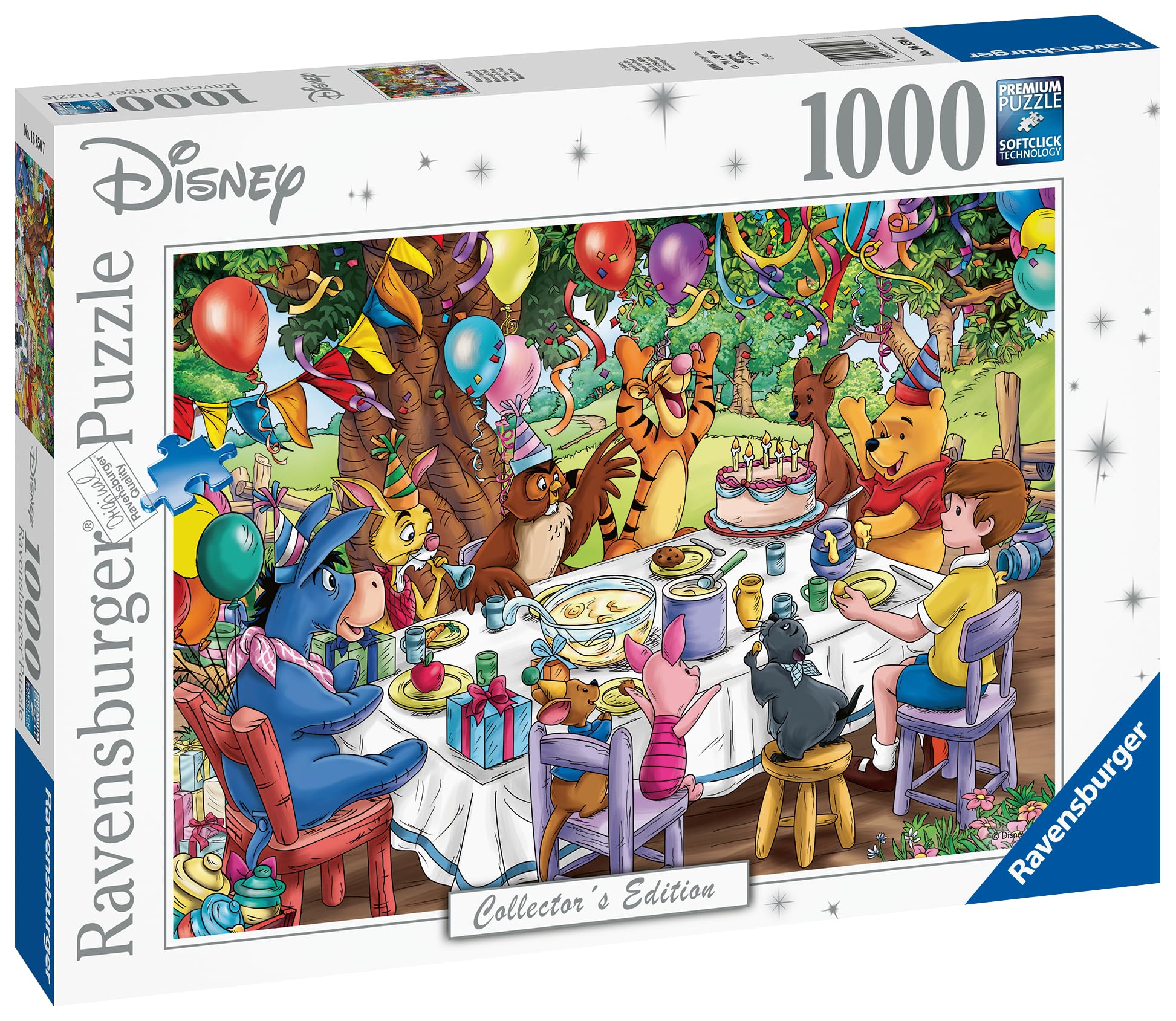 Ravensburger 1000 Piece Puzzle for Adults & Teens 14+ - Disney Classic Winnie the Pooh Jigsaw Puzzle - High Quality Collectible Puzzle for Family Game Night & Relaxation