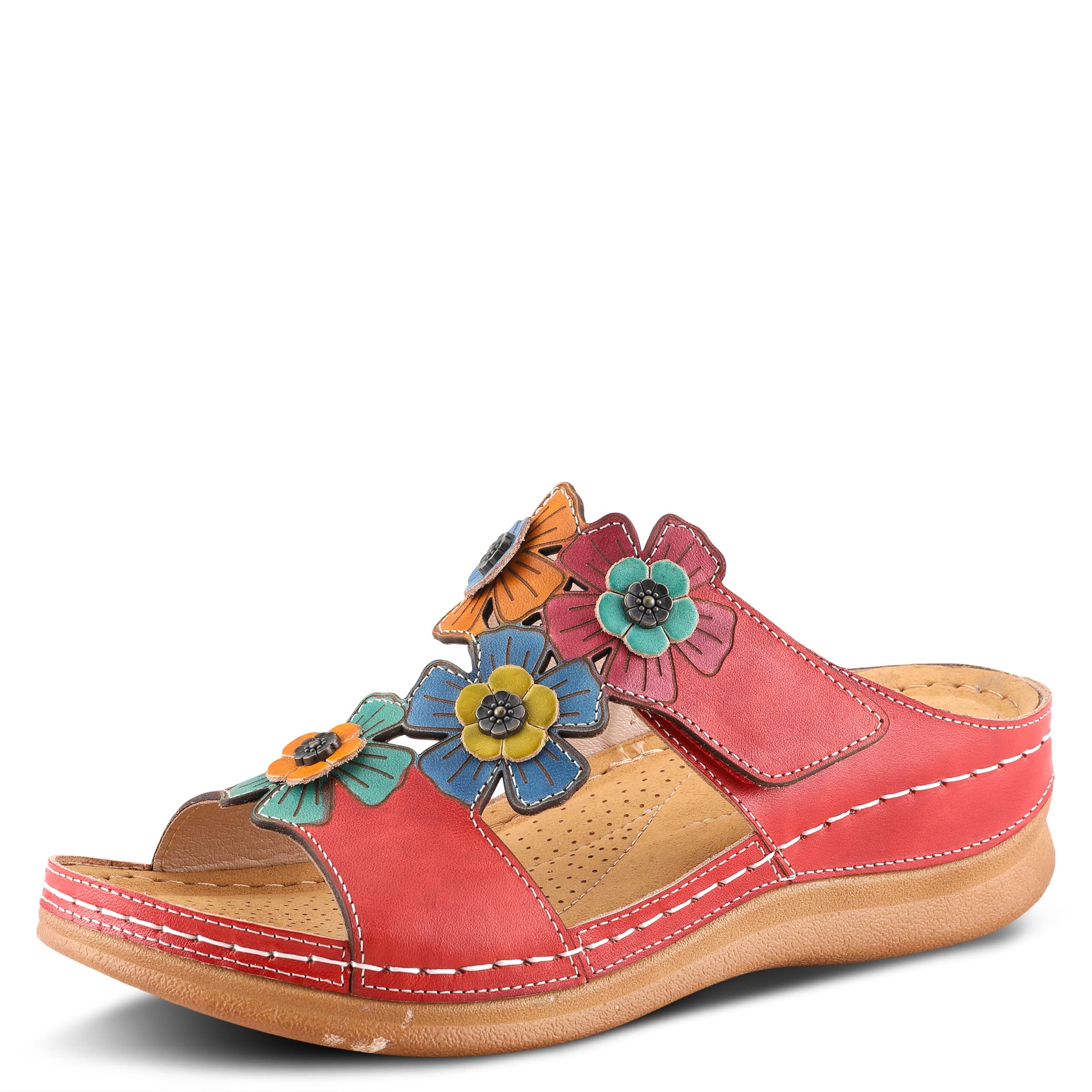 Spring Step L'Artiste Women's Izna Comfortable Ankle Strap Sandals - Stylish Summer Shoes for Casual Outings, Beach Walks & Date Nights