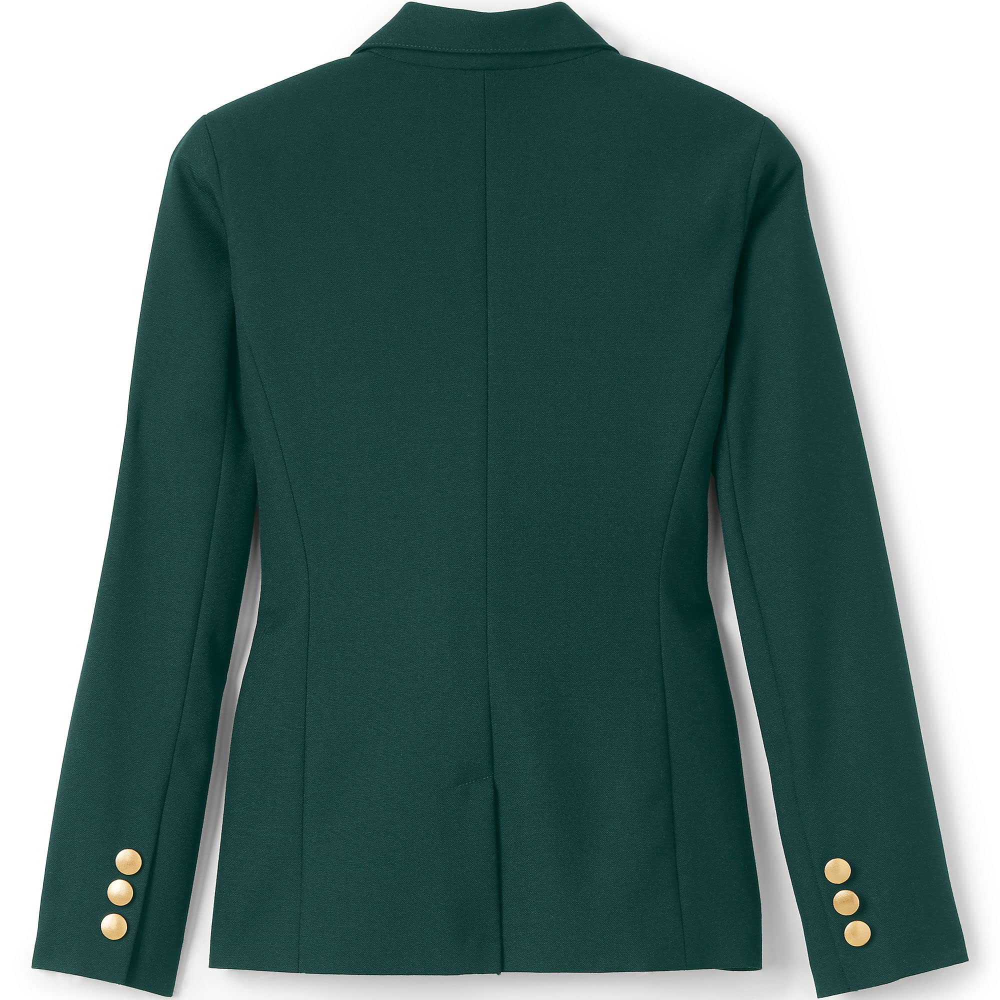 Lands' End Girls' Hopsack Blazer for School Uniforms | Classic Fit, Durable Fabric | Perfect for School, Dress Codes & Formal Occasions