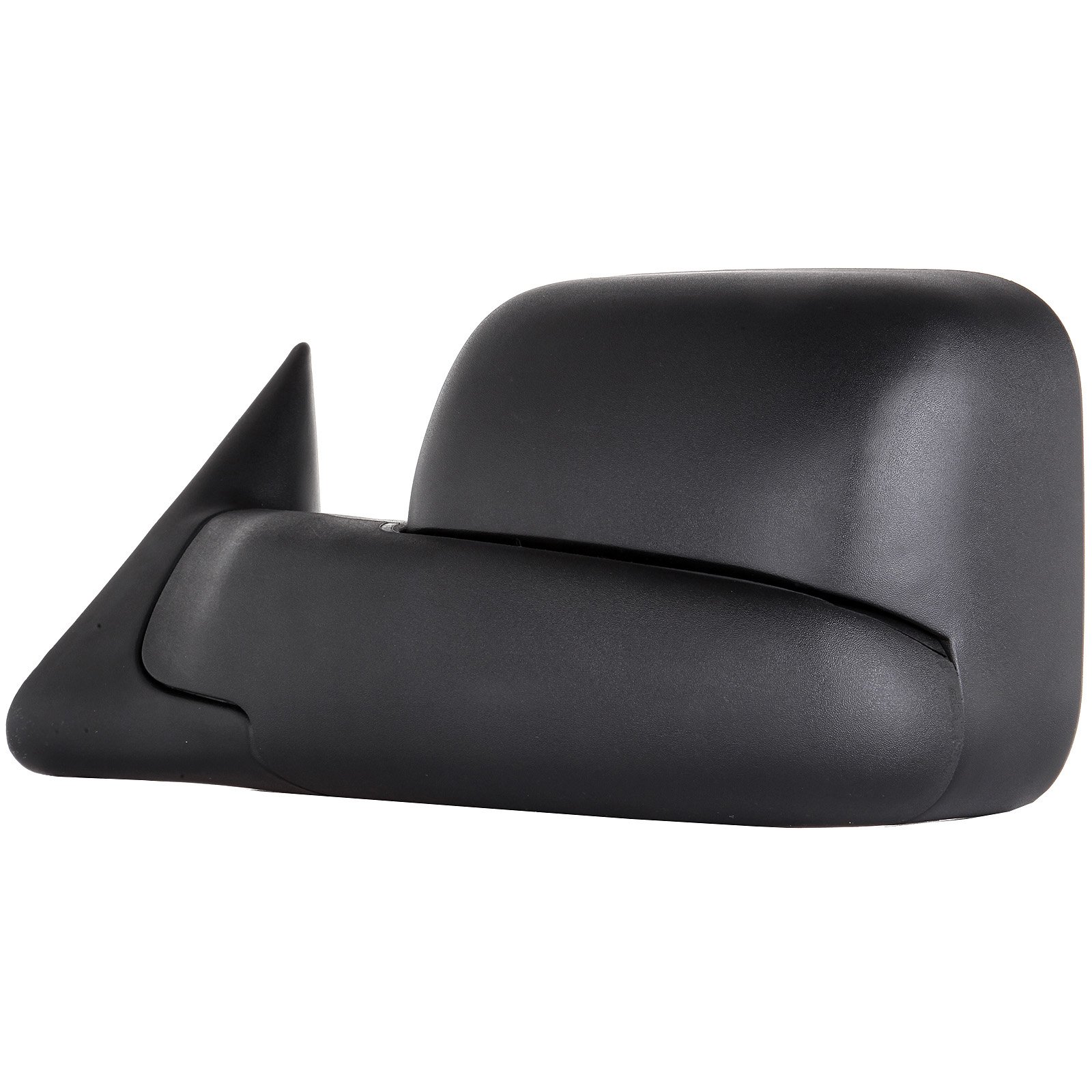 Black Power-Adjusted Heated Towing Mirrors for 1998-2002 Dodge Ram 1500/2500/3500 - Left & Right Side Replacement - Perfect for Enhanced Visibility & Towing Safety