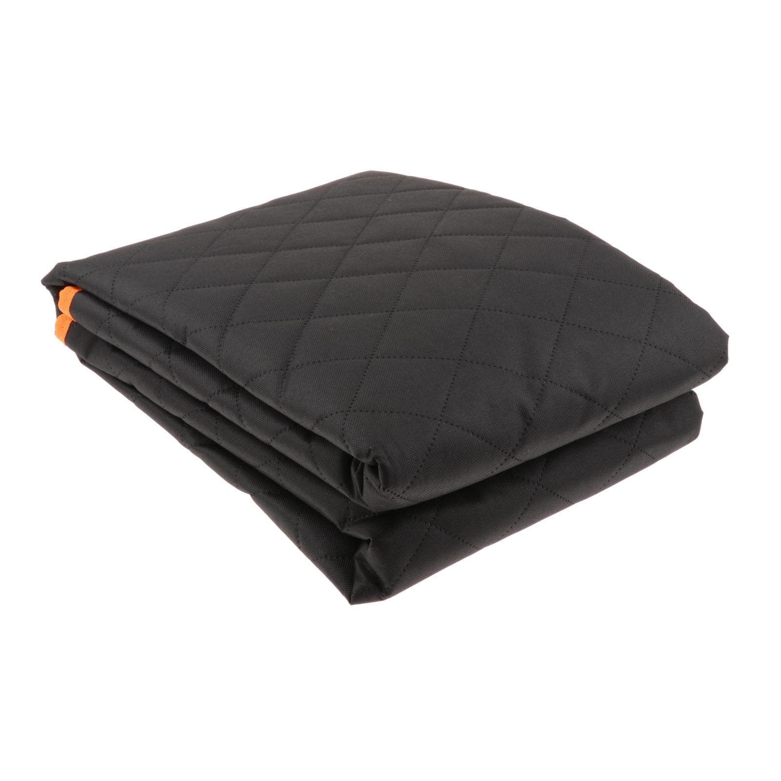 Enakshi Waterproof Pet Car Seat Cover for Dogs & Cats - Non-Slip Back Seat Protector with Orange Trim | Durable Dog Car Mat for SUV, Sedan, Truck | Perfect for Travel, Vet Visits & Daily Commutes