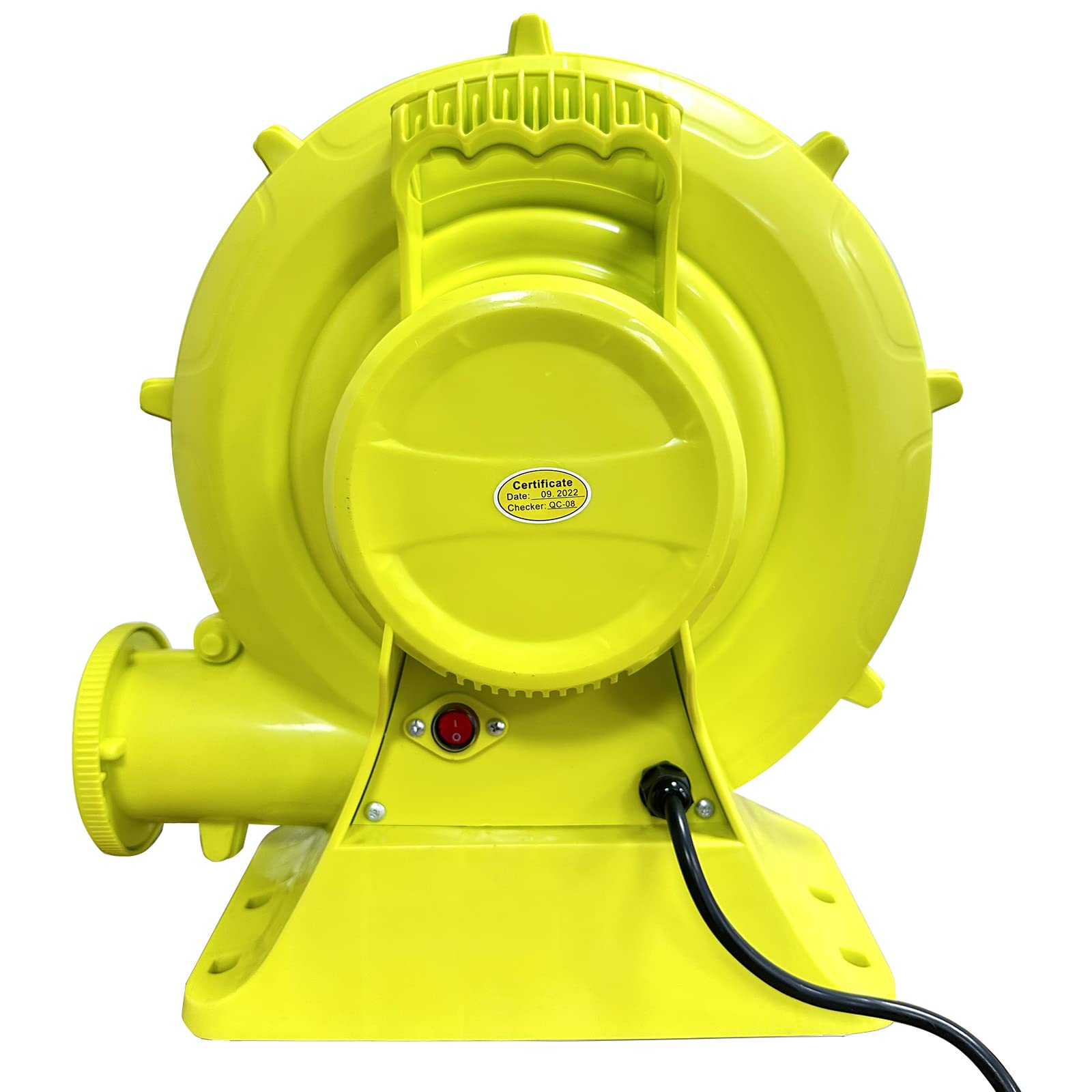750W Inflatable Air Blower - 1HP High Power Bounce House Blower for Water Slides, Air Sofas, Paint Booths | Outdoor Electric Air Pump Fan for Parties, Carnivals & Backyard Fun