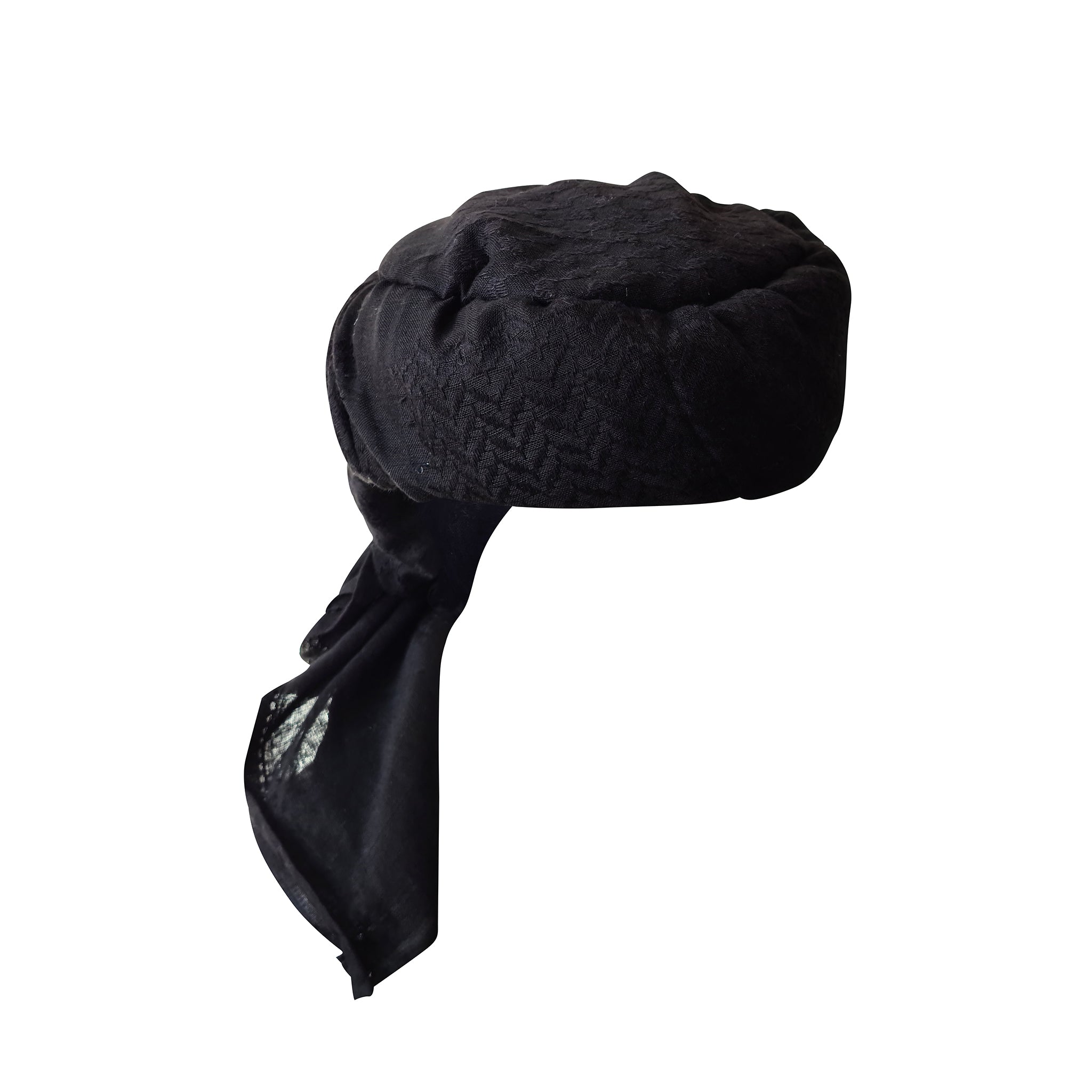 Ghutrah Pre-Wrapped Scarf Hat for Men - Traditional Arabic Keffiyeh Headwear - Perfect for Outdoor, Travel & Cultural Events