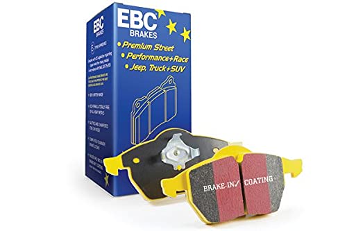 EBC Brakes DP42004R Yellowstuff Performance Brake Pads - High-Temperature Racing & Street Use for Cars, Trucks & SUVs