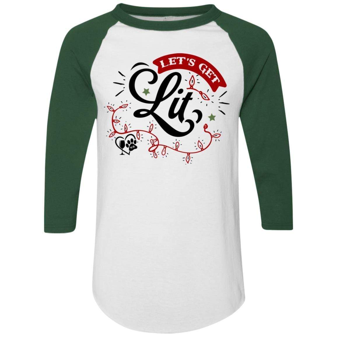 WineyBitches.Co Colorblock Raglan Jersey - Stylish Women's Baseball Tee for Casual Outfits & Lounge Wear | Perfect for Everyday Comfort & Trendy Street Style