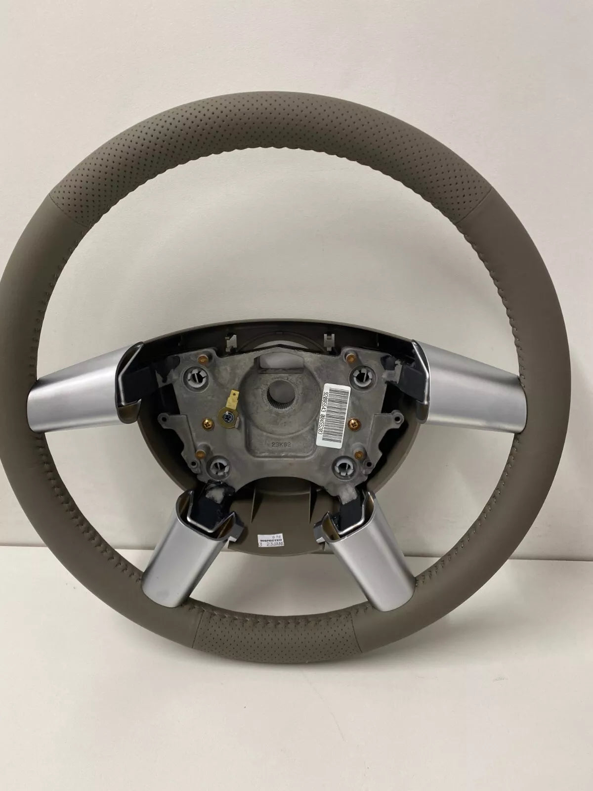 Holden Genuine VY WK Steering Wheel & Spoke Covers - Shale Leather Sports NK4 | Premium Car Interior Upgrade for Holden Commodore VY & WK Models | Perfect for Daily Driving & Car Enthusiasts