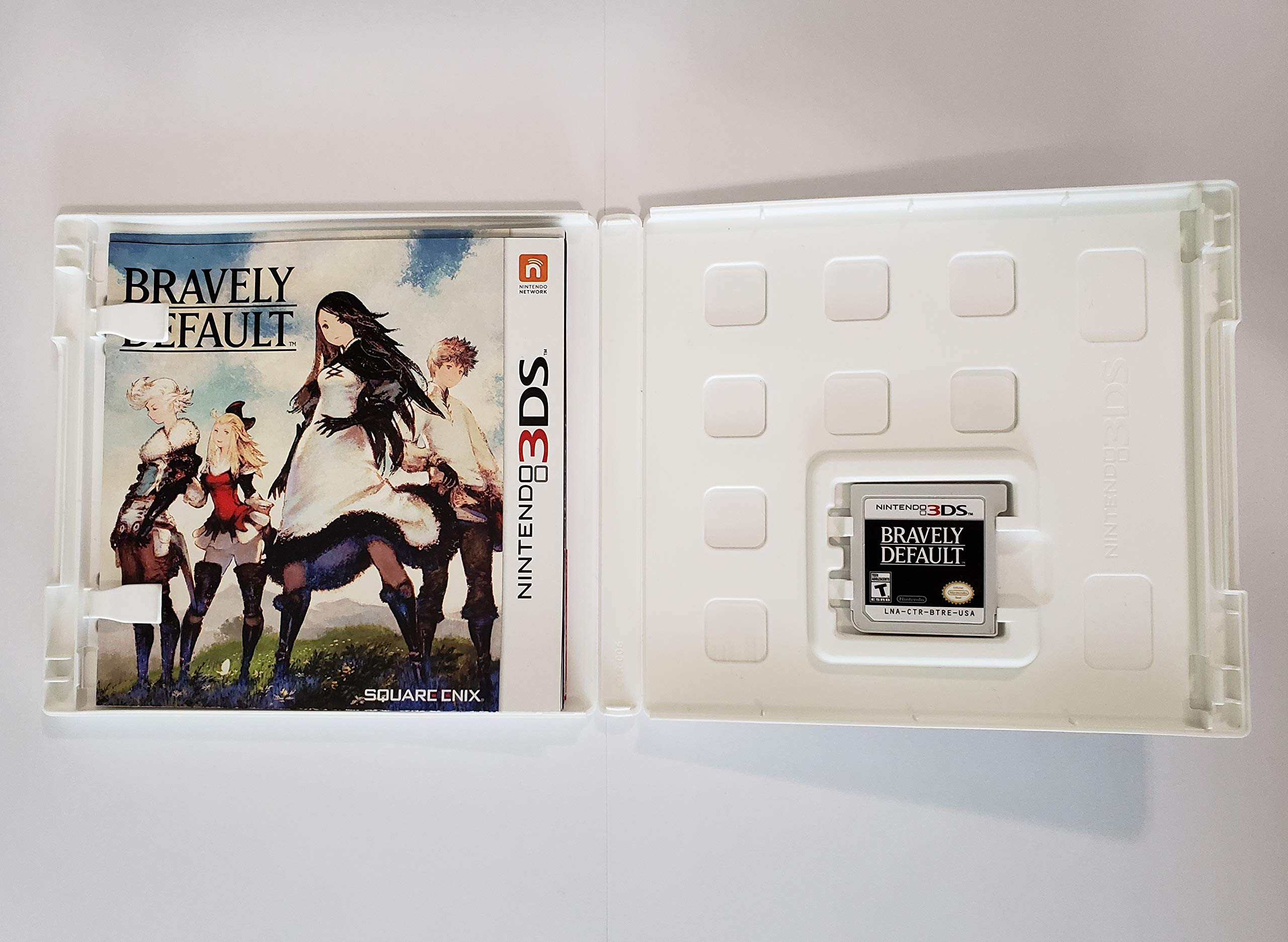 Bravely Default - Nintendo 3DS Game - JRPG Adventure for Fantasy Lovers - Perfect for Handheld Gaming On The Go
