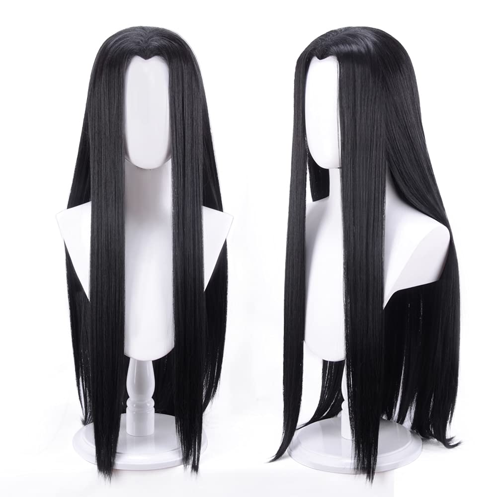 High-Quality Illumi Zoldyck Cosplay Wig - Anime Character Costume Wig for Halloween, Conventions & Cosplay Events - Perfect for Hunter x Hunter Fans