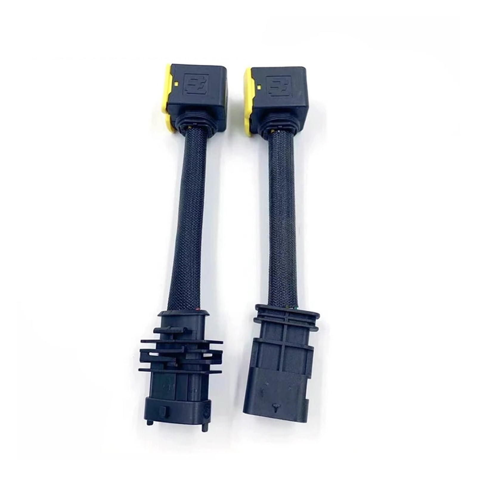 4 to 4 Pin Automotive NOX Sensor Connector Adapter - 10 Pcs 4/5-Pin Harness Plug for Cummins & B~SCH - Perfect for Diesel Engine Emissions Systems & Sensor Replacement