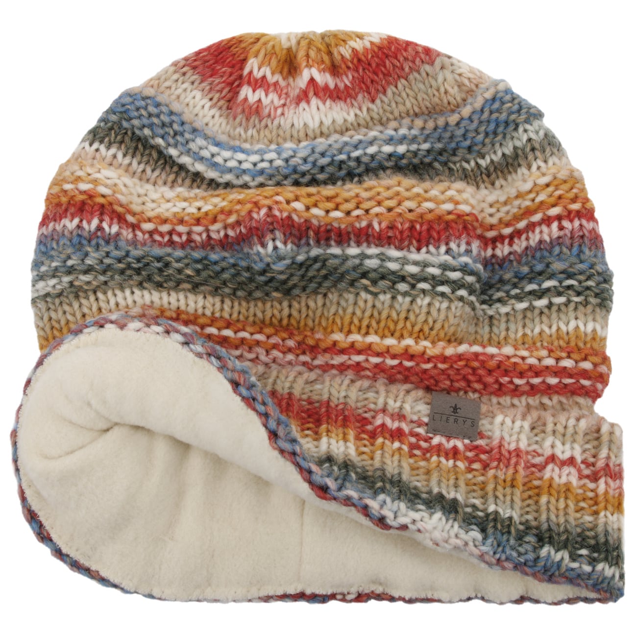 Lierys Bernardo Beanie - Fleece-Lined Winter Hat with Foldable Cuff for Men & Women - Perfect for Skiing, Snowboarding & Cold Weather Outdoor Activities